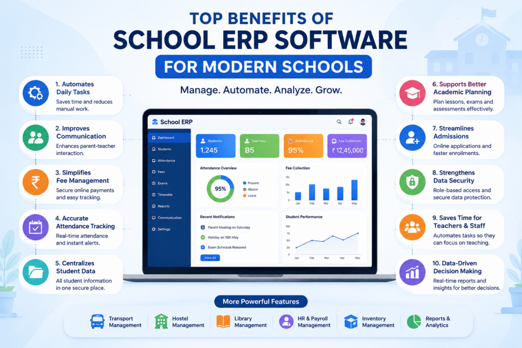 Top Benefits of School ERP Software